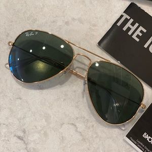 Rayban Aviator Gold